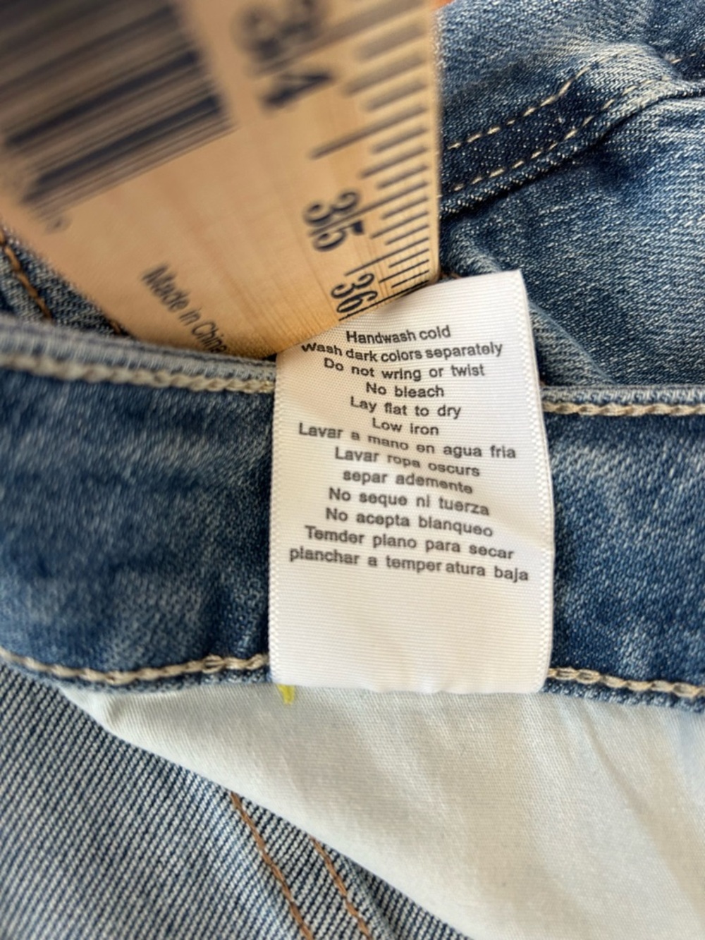 Judy Blue straight leg jeans, 14W - Picture 6 of 9
